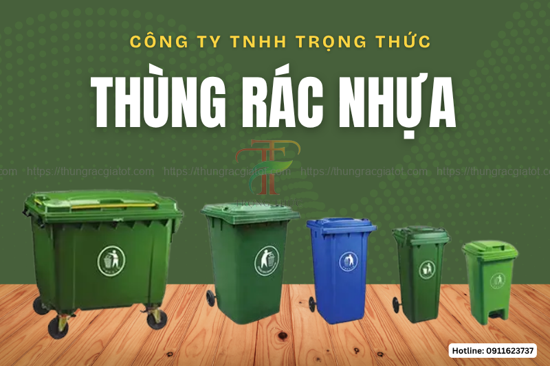 Thùng rác huyện Bình Chánh