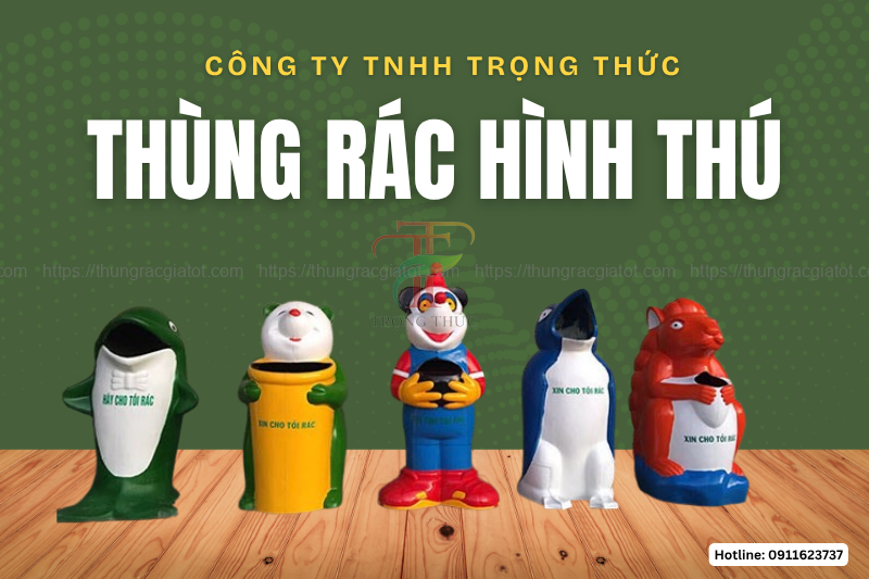 Thùng rác huyện Bình Chánh