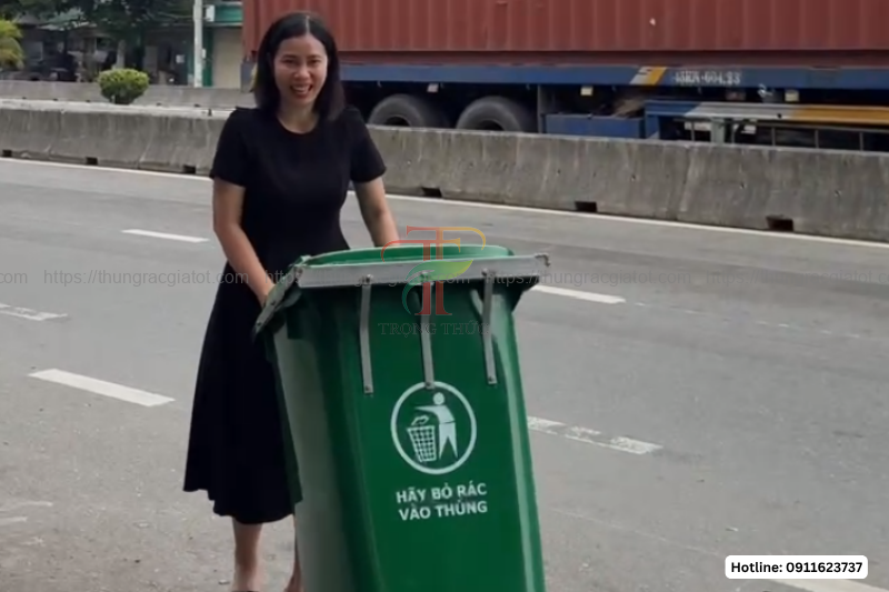 Thùng rác huyện Bình Chánh
