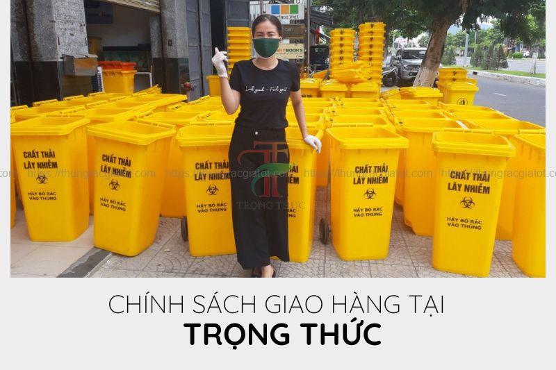 Chính sách giao hàng thùng rác Sơn La 