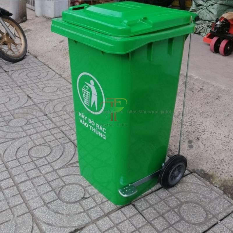 Thùng rác 240 lít tại Nha Trang Khánh Hòa