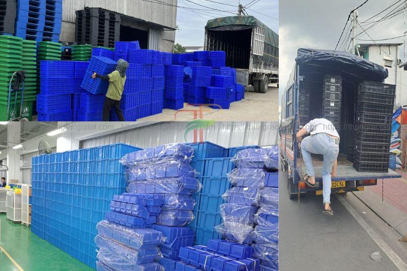 Xuất kho sóng nhựa Bình Dương cho khách tỉnh