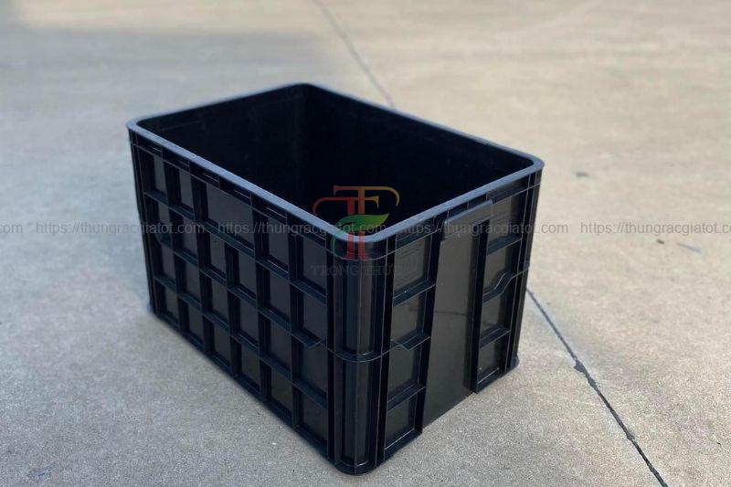 Sóng nhựa bít 8 bánh xe màu đen Sóng nhựa bít 8 bánh xe màu đen