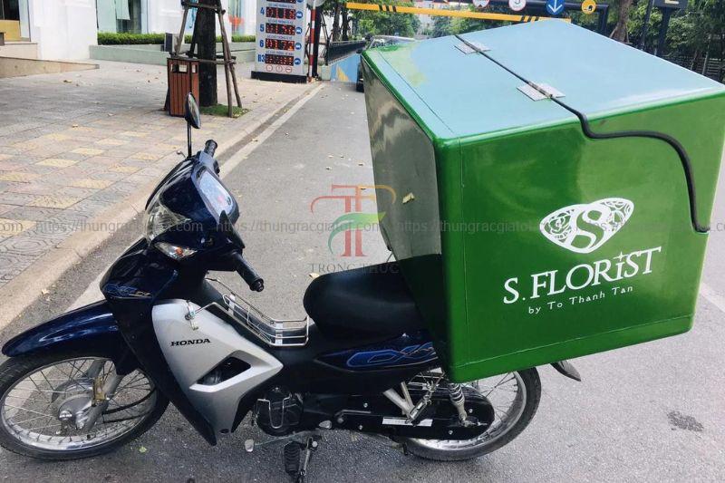 Thông số chung của thùng chở hàng xe máy