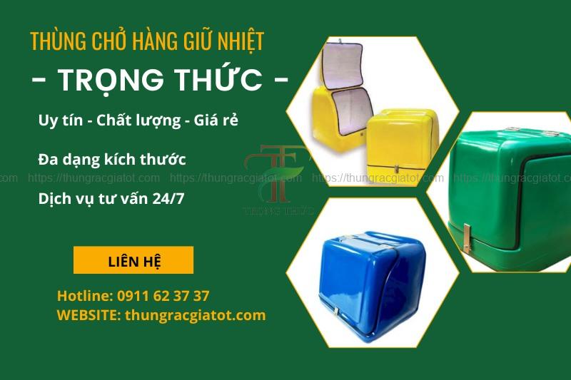 Trọng Thức - Cung cấp thùng chở hàng uy tín