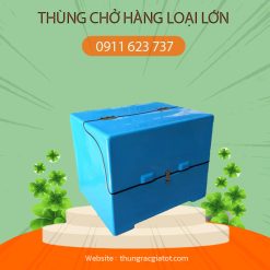 Thùng chở hàng loại lớn xanh dương