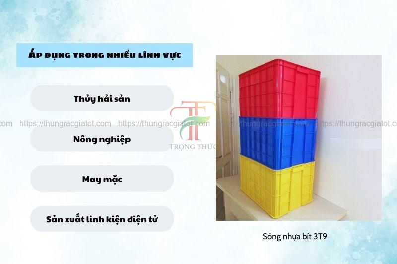 một số công năng của sóng nhựa bít 3t9