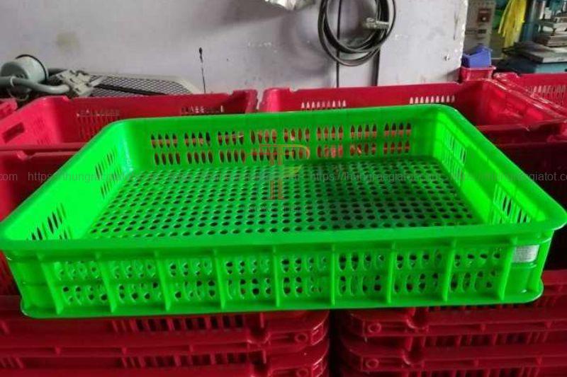 Sóng nhựa nhựa hở 1T màu xanh
