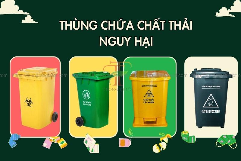 thùng chứa chất thải nguy hại