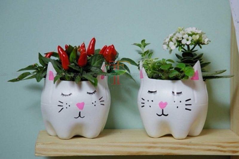 Sản phẩm tái chế từ rác thải nhựa