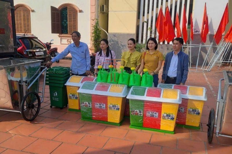 Dự án cung cấp thùng rác tại Tam Kỳ
