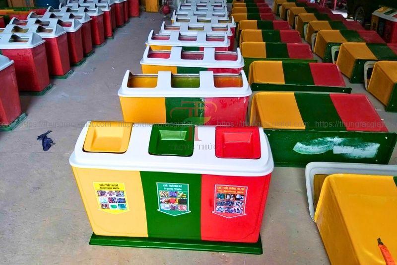 Thùng rác phân loại có những ưu điểm nổi trội