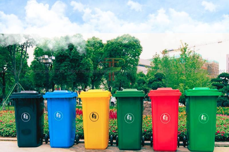 Thùng rác nhựa 120l