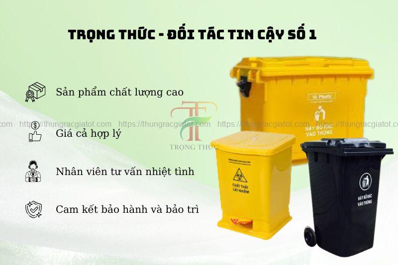 Trọng Thức công ty cung cấp thùng rác hàng đầu
