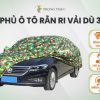 Bạt phủ ô tô rằn ri