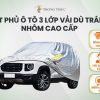 Bạt phủ ô tô vải dù tráng nhôm