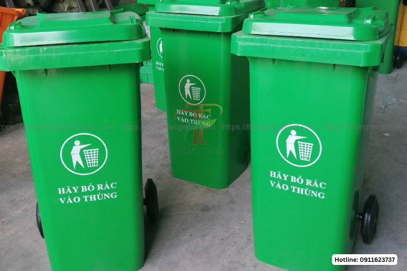 Thùng rác Huế giá rẻ, chất lượng
