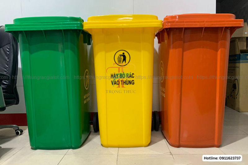 Thùng rác Huế giá rẻ, chất lượng