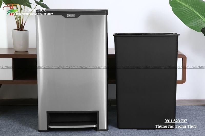 Thùng rác Fitis 40L