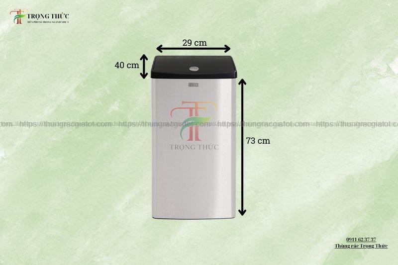 Thùng đựng rác inox fitis