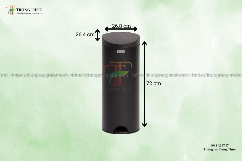 Thùng đựng rác inox fitis