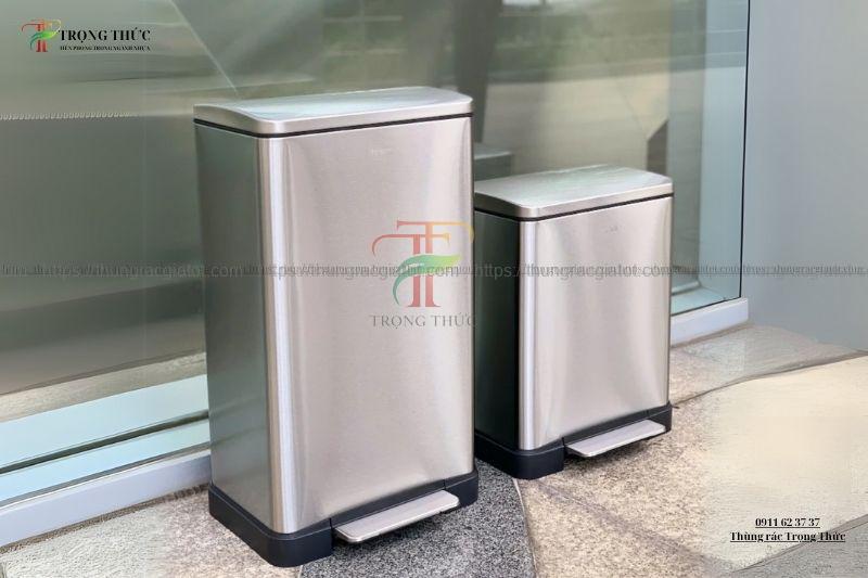 Thùng đựng rác inox fitis