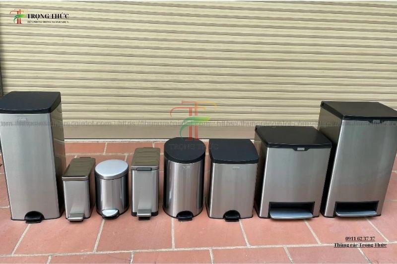 Thùng đựng rác inox fitis