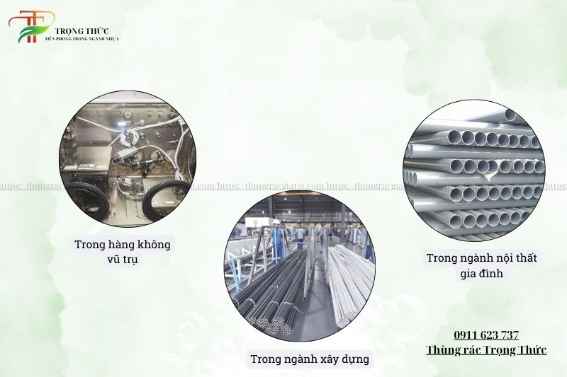 Nhựa trong đời sống và công nghiệp