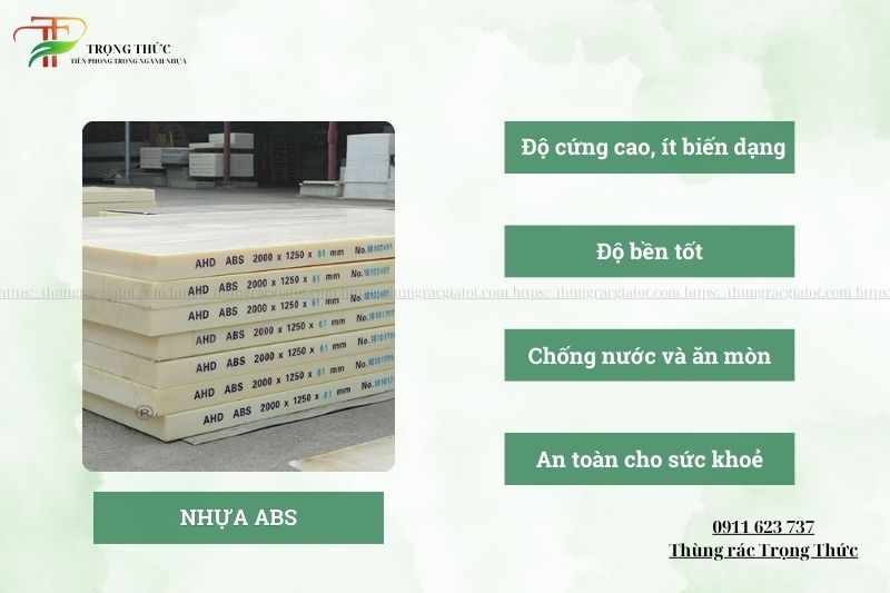 Nhựa PP và nhựa ABS