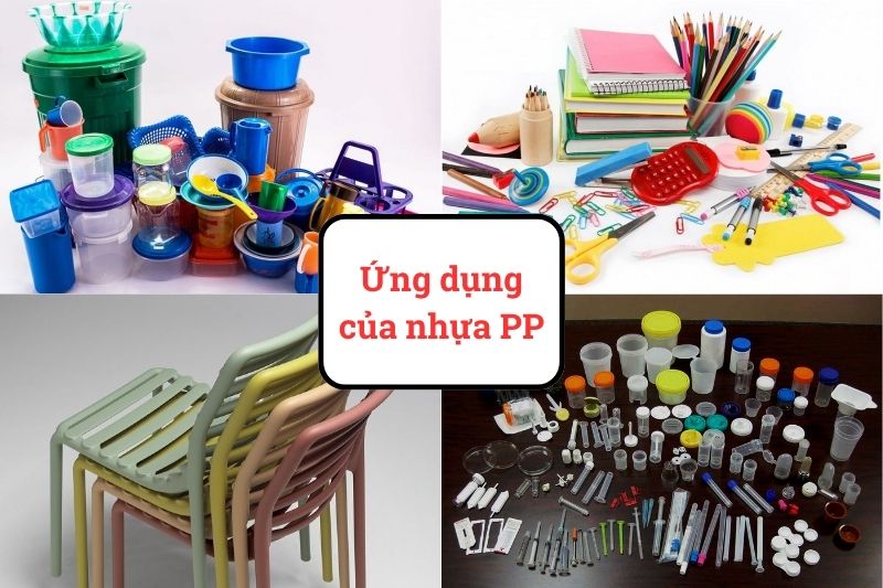 Ứng dụng của nhựa PP và nhựa ABS