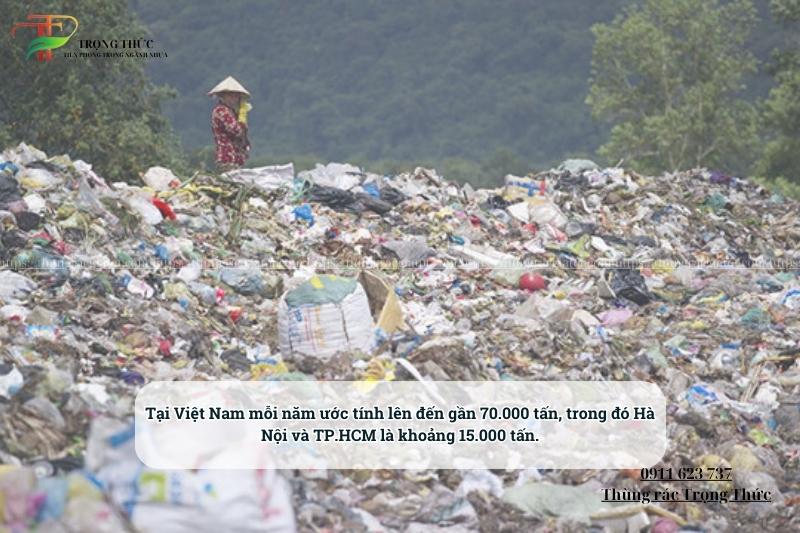 Rác thải gây ô nhiễm môi trường