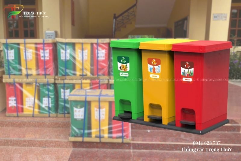 Thùng phân loại rác thải