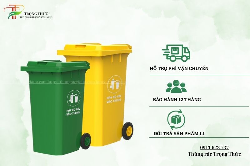 Địa chỉ cung cấp thùng rác phân loại