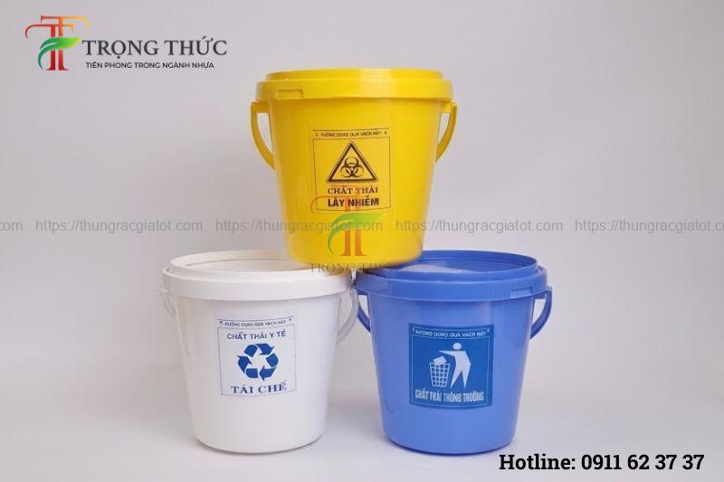 thùng rác Hà Nội dùng cho bệnh viện đạt chuẩn y tế