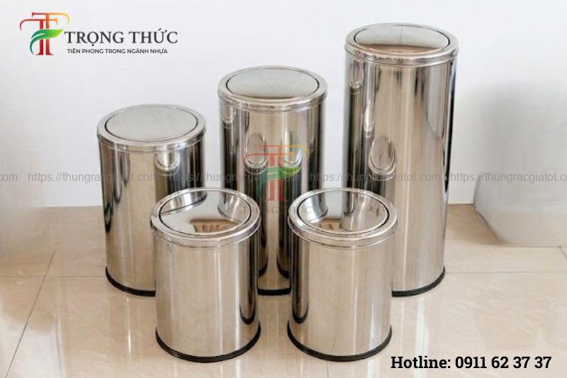 thùng rác Hà Nội cao cấp dùng cho khách sạn resort