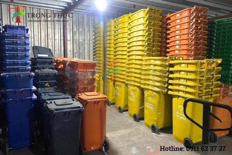 Kho thung rác nhựa bền đẹp, chất lượng cao