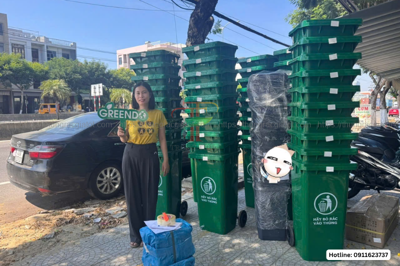 Thùng rác Đắk Nông