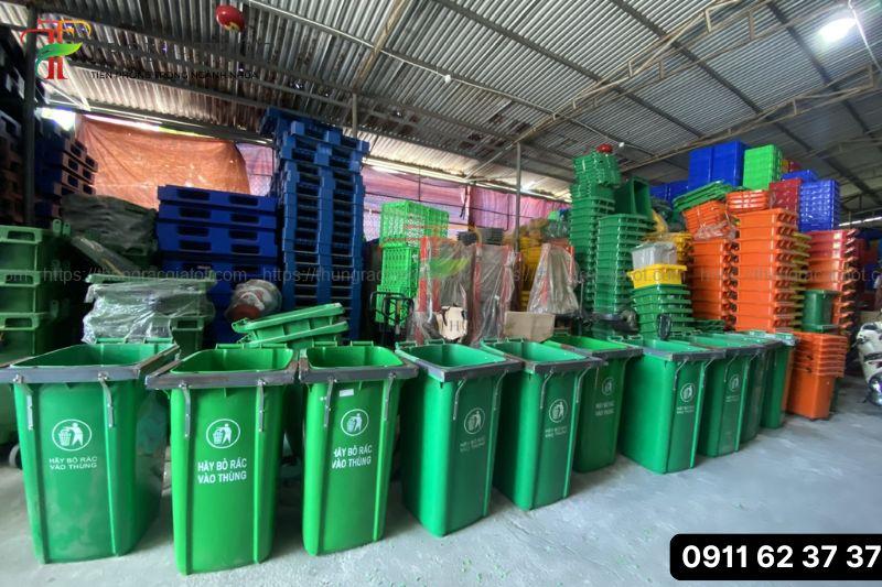 thùng rác tại long an